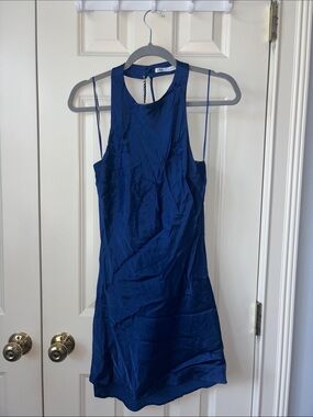 Zara Navy Blue Sleeveless Mini Dress